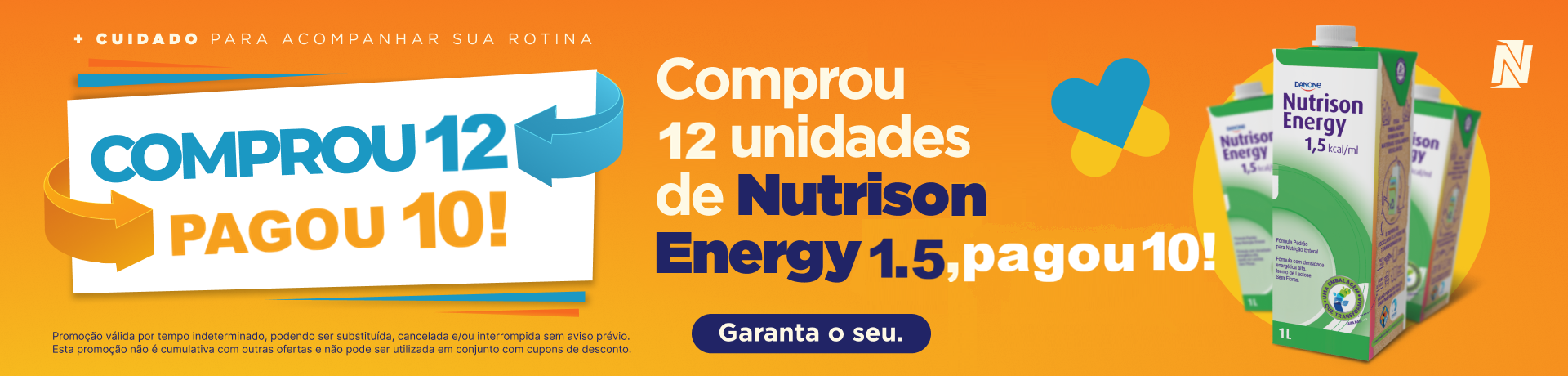 Compre 10 Leve 12 Nutrison Energy