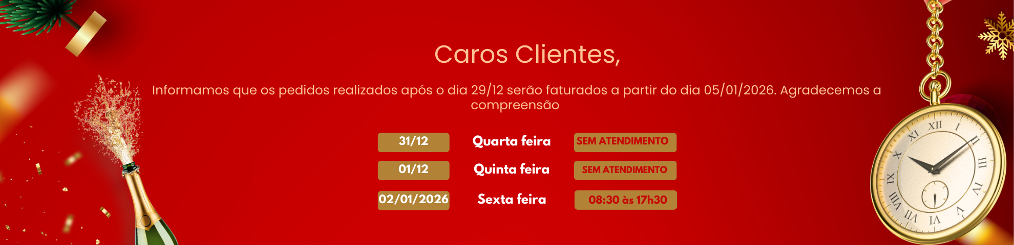 comunicado fim de ano