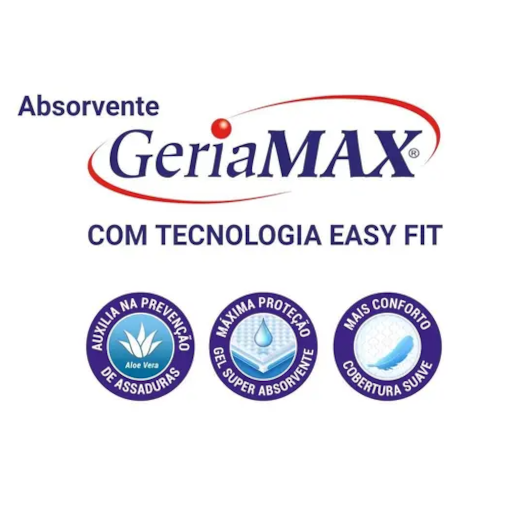 Absorvente Geriátrico Geriamax Com 20 Unidades Absorvente Geriátrico Geriamax Com 20 Unidades