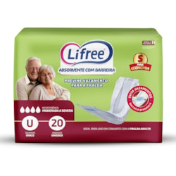 Absorvente Geriátrico Lifree - 20 Unidades