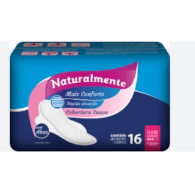 Absorvente Naturalmente Com Abas 16 unidades Absorvente Naturalmente Com Abas 16 unidades