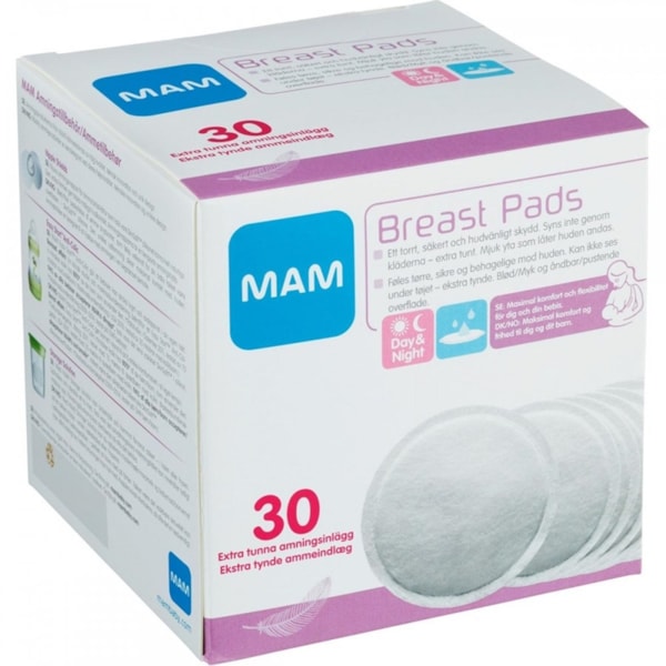 Absorvente Para Seios Breast Pads Mam - Caixa com 30 und Absorvente Para Seios Breast Pads Mam - Caixa com 30 und