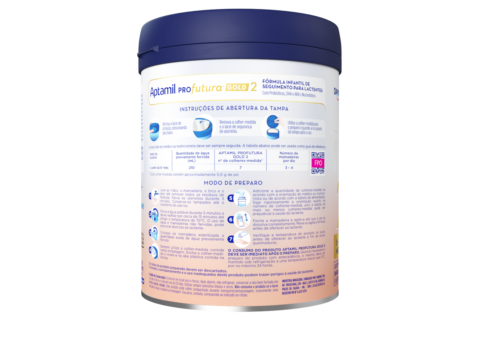 Aptamil Profutura Gold 2 - 800g - Danone
