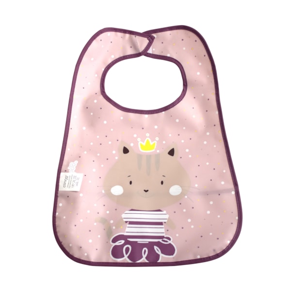 Babador Com Bolso Coletor Clingo Milky