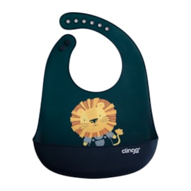 Babador Silicone com Bolso Clingo Luke