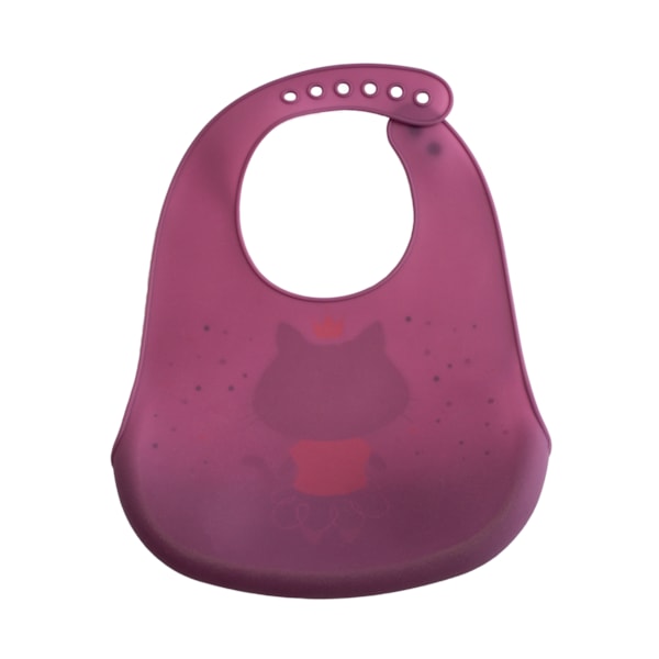 Babador Silicone com Bolso Coletor Clingo Milky