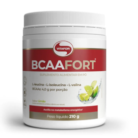 BCAA Fort Vitafor 210g Sabor Limão BCAA Fort Vitafor 210g Sabor Limão