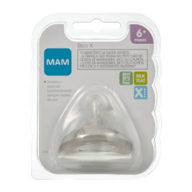 Bico X Mam Para Mamadeira Fluxo Super Rápido +6 meses - Embalagem Unitária Bico X Mam Para Mamadeira Fluxo Super Rápido +6 meses - Embalagem Unitária
