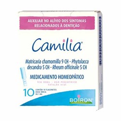 Camilia Solução Oral Homeopática com 10 Doses Flaconetes - Boiron