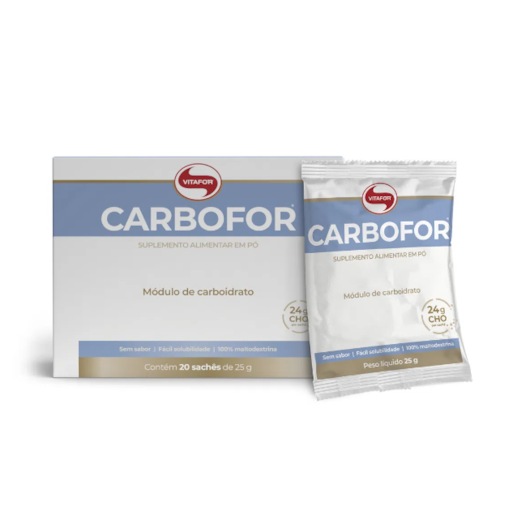 Carbofor Vitafor 25g - 20 sachês Carbofor Vitafor 25g - 20 sachês