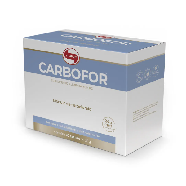 Carbofor Vitafor 25g - 20 sachês Carbofor Vitafor 25g - 20 sachês