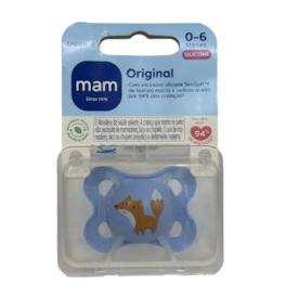 Chupeta MAM 0 a 6 meses Azul Original - Embalagem Unitária Chupeta MAM 0 a 6 meses Azul Original - Embalagem Unitária
