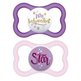 Chupeta MAM Air 18+ Rosa - Embalagem Dupla Chupeta MAM Air 18+ Rosa - Embalagem Dupla