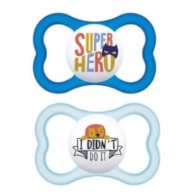 Chupeta MAM Air 6+ meses Azul - Embalagem Dupla Chupeta MAM Air 6+ meses Azul - Embalagem Dupla