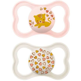 Chupeta MAM Air 6+ meses Rosa - Embalagem Dupla Chupeta MAM Air 6+ meses Rosa - Embalagem Dupla
