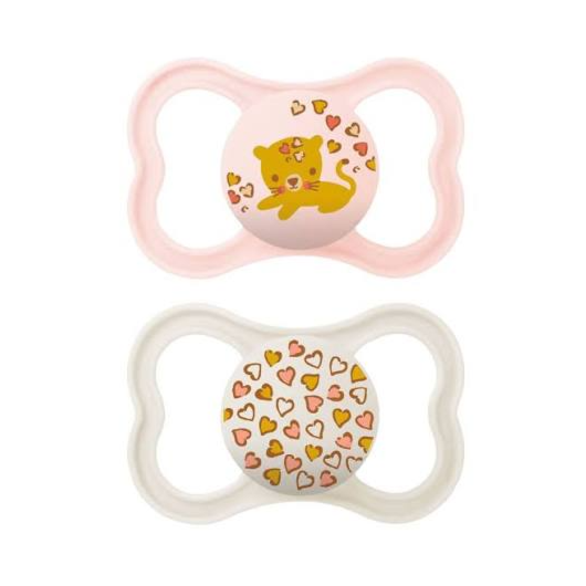 Chupeta MAM Air 6+ meses Rosa - Embalagem Dupla Chupeta MAM Air 6+ meses Rosa - Embalagem Dupla