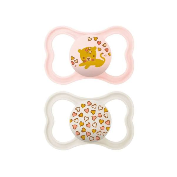 Chupeta MAM Air 6+ meses Rosa - Embalagem Dupla Chupeta MAM Air 6+ meses Rosa - Embalagem Dupla