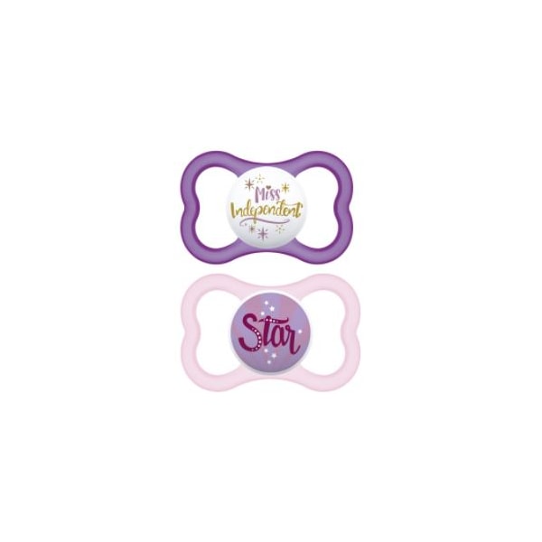 Chupeta MAM Air 6+ meses Rosa - Embalagem Dupla Chupeta MAM Air 6+ meses Rosa - Embalagem Dupla