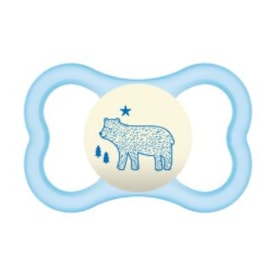 Chupeta MAM Air Night 6+ Meses - Embalagem Unitária Azul Chupeta MAM Air Night 6+ Meses - Embalagem Unitária Azul