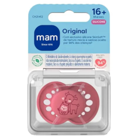 Chupeta MAM Original 16+ meses Rosa - Embalagem Unitária