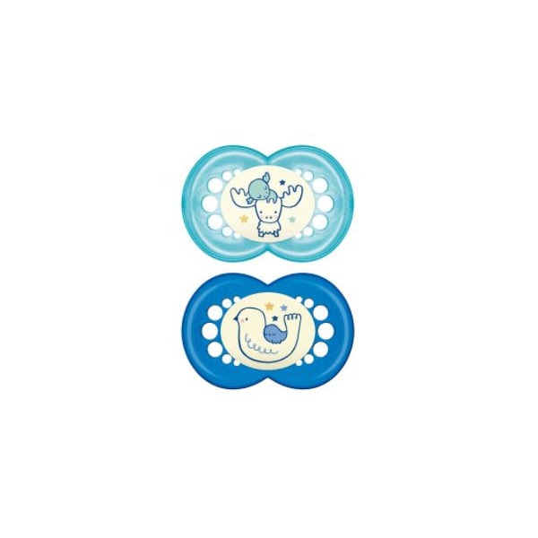 Chupeta MAM Original Night 6+ Meses - Embalagem Dupla Azul Chupeta MAM Original Night 6+ Meses - Embalagem Dupla Azul