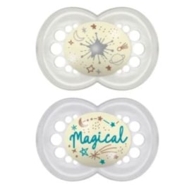 Chupeta MAM Original Night 6+ meses Neutra - Embalagem Dupla Chupeta MAM Original Night 6+ meses Neutra - Embalagem Dupla