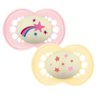 Chupeta MAM Original Night 6+ Meses Rosa - Embalagem Dupla