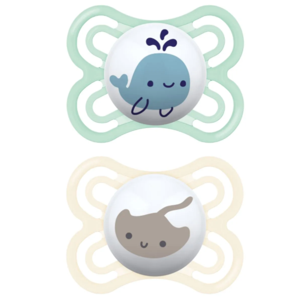 Chupeta MAM Perfect 0-6 meses Azul - Embalagem Dupla Chupeta MAM Perfect 0-6 meses Azul - Embalagem Dupla