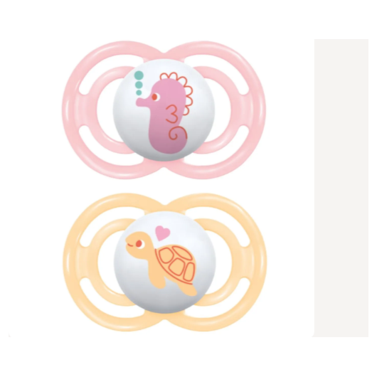 Chupeta MAM Perfect 6+ meses Rosa - Embalagem Dupla Chupeta MAM Perfect 6+ meses Rosa - Embalagem Dupla