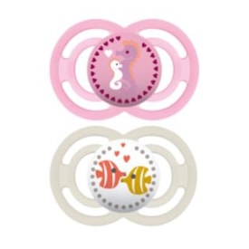 Chupeta MAM Perfect 6+ meses Rosa - Embalagem Dupla
