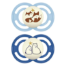 Chupeta MAM Perfect Night 6+ meses Azul - Embalagem Dupla Chupeta MAM Perfect Night 6+ meses Azul - Embalagem Dupla