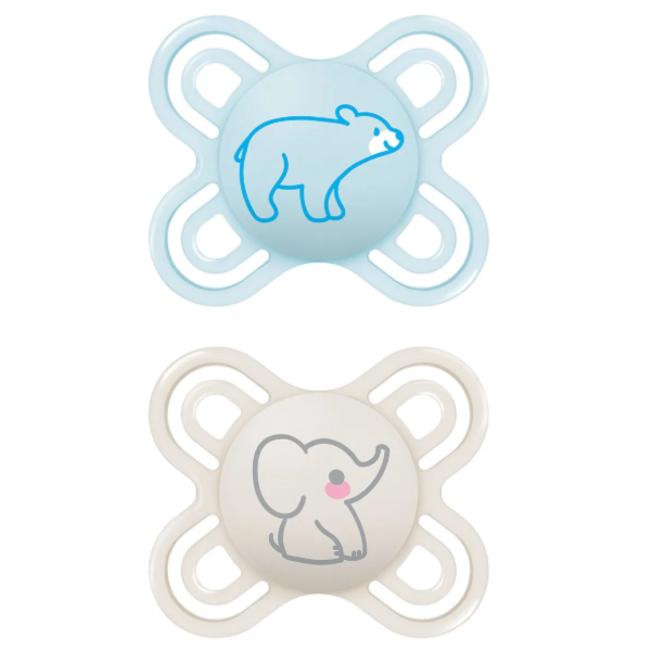 Chupeta MAM Perfect Start 0-2 meses Azul - Emabalagem Dupla Chupeta MAM Perfect Start 0-2 meses Azul - Emabalagem Dupla