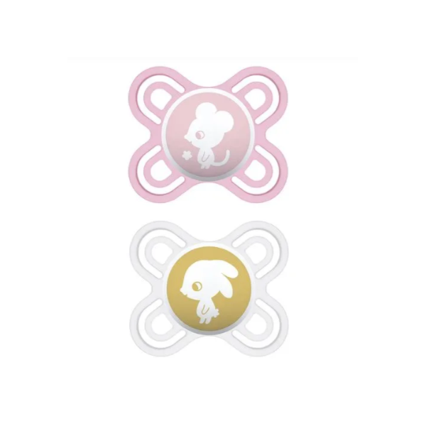 Chupeta MAM Perfect Start 0-2 meses Rosa - Emabalagem Dupla Chupeta MAM Perfect Start 0-2 meses Rosa - Emabalagem Dupla