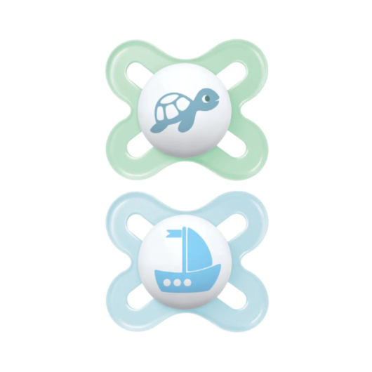 Chupeta MAM Start 0-2 meses Azul - Embalagem Dupla Chupeta MAM Start 0-2 meses Azul - Embalagem Dupla