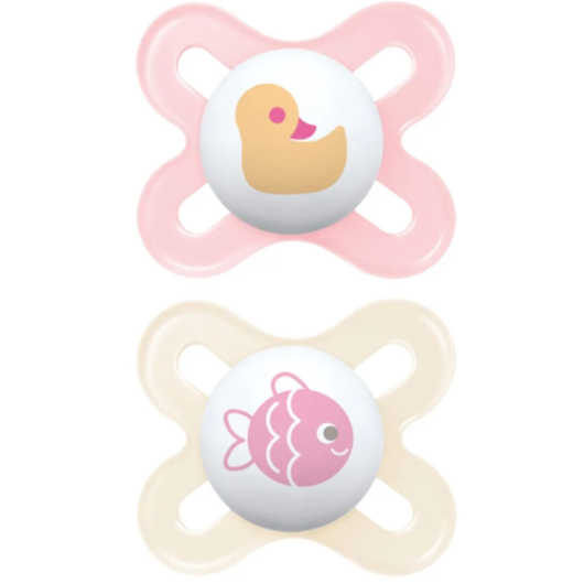 Chupeta MAM Start 0-2 meses Rosa - Embalagem Dupla Chupeta MAM Start 0-2 meses Rosa - Embalagem Dupla