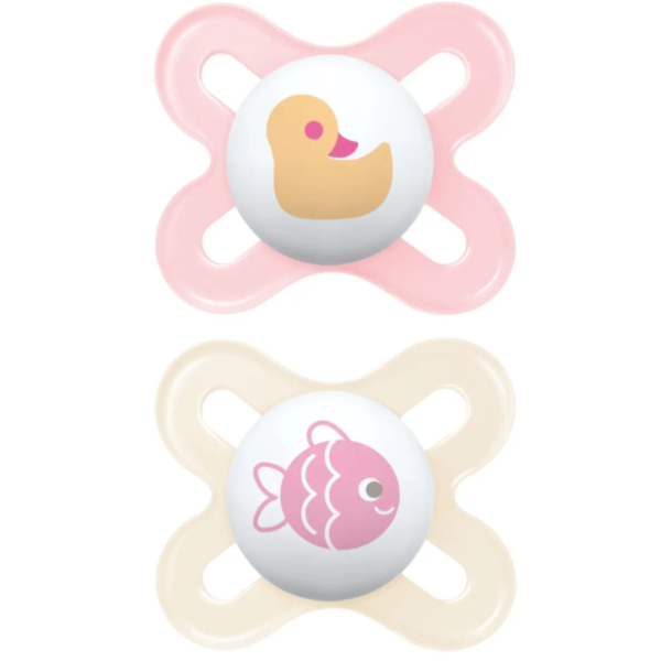 Chupeta MAM Start 0-2 meses Rosa - Embalagem Dupla Chupeta MAM Start 0-2 meses Rosa - Embalagem Dupla