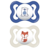 Chupeta MAM Supreme - 0-6 meses Azul - Embalagem Dupla
