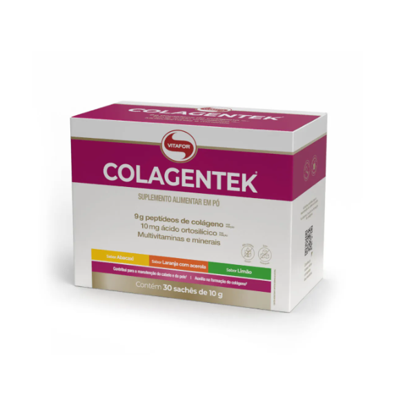 Colagentek Vitafor Sabor Sortidos 30 sachês