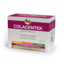 Colagentek Vitafor Sabor Sortidos 30 sachês Colagentek Vitafor Sabor Sortidos 30 sachês