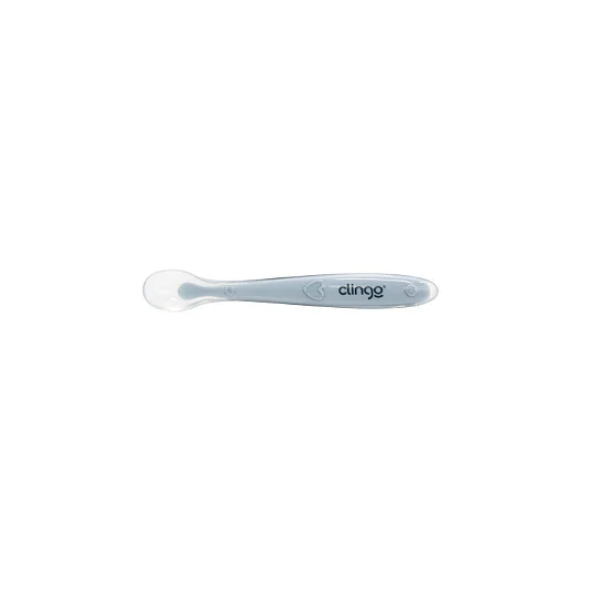 Colher de Silicone Premium Colors Marinho Clingo