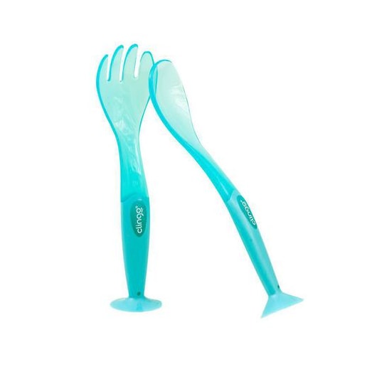 Colher E Garfo Com Ventosa - Clingo Colher E Garfo Com Ventosa - Clingo