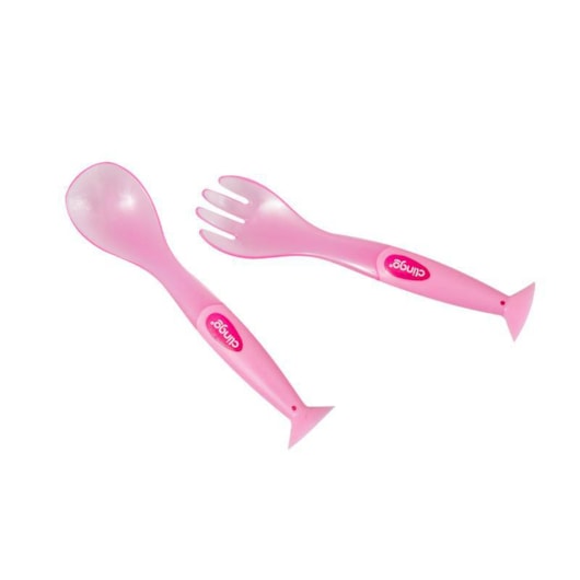 Colher E Garfo Com Ventosa - Clingo Colher E Garfo Com Ventosa - Clingo