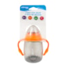Copo Alça E Bico Silicone Colors Clingo Laranja