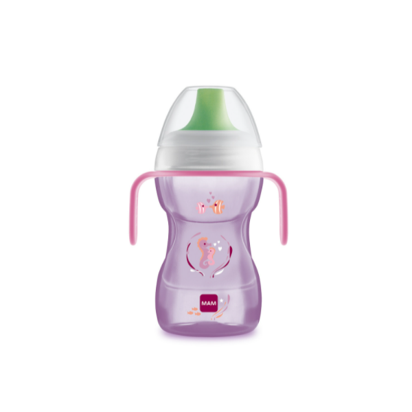 Copo Mam Fun To Drink 270Ml - Rosa Copo Mam Fun To Drink 270Ml - Rosa