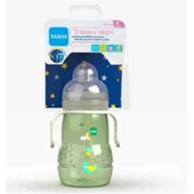 Copo MAM Trainer Night 220 ml Brilha no Escuro Copo MAM Trainer Night 220 ml Brilha no Escuro