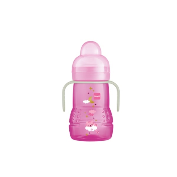Copo MAM Trainer Night 220 ml - Rosa Copo MAM Trainer Night 220 ml - Rosa