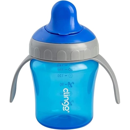 Copo Transição Clingo Bico Rigido Azul Copo Transição Clingo Bico Rigido Azul