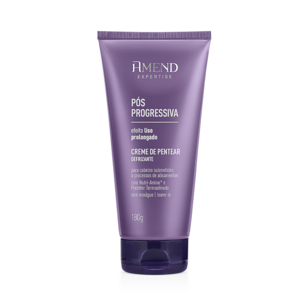 Creme de Pentear Defrisante Amend Expertise Pós Progressiva 180g Creme de Pentear Defrisante Amend Expertise Pós Progressiva 180g