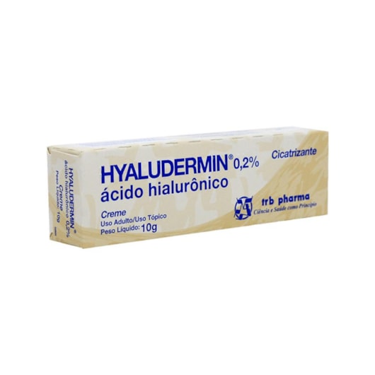 Creme Hyaludermin 0,2% 10g Creme Hyaludermin 0,2% 10g
