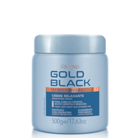 Creme Relaxante Amend Gold Black 500g Creme Relaxante Amend Gold Black 500g